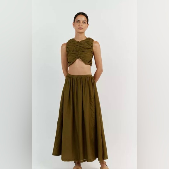 DISSH Dresses & Skirts - DISSH Olive Skirt Set